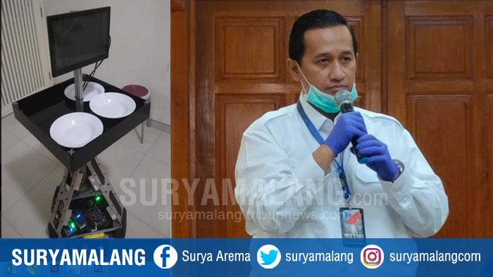 Robot Corona Pertama Akan Layani Pasien Covid-19 di Ruang Isolasi RS UA, Karya Kerjasama ITS-Unair