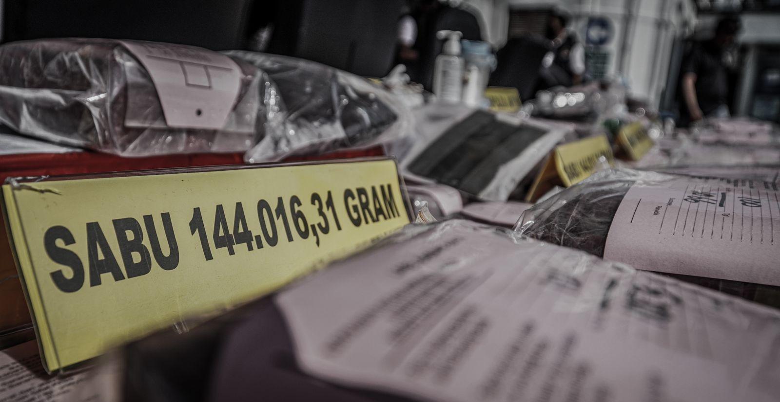 144 Kg Sabu Senilai Rp 100 Miliar di Asahan Terbongkar Usai Penangkapan Suami Istri di Surabaya