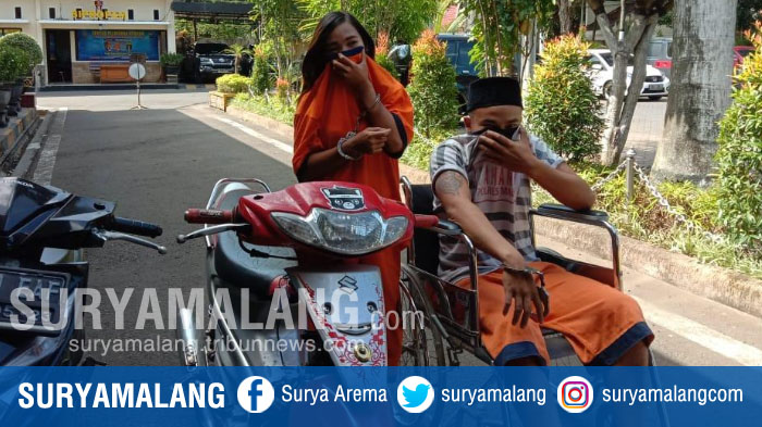 sepasang-kekasih-arip-junaedi-dan-evi-melinda-furi-kompak-mencuri-motor-di-desa-kranggan-ngajum.jpg