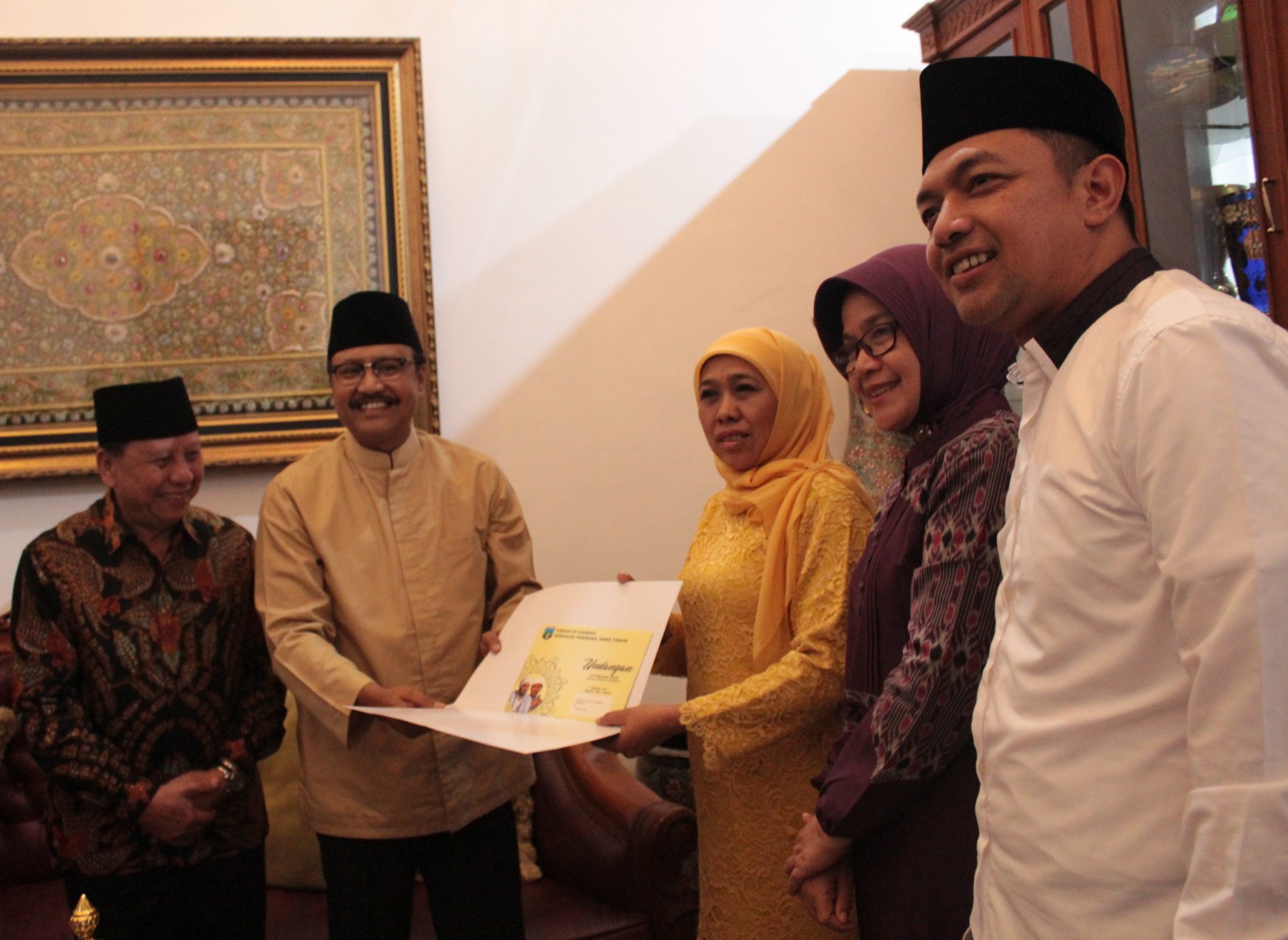 Gubernur Jatim Terpilih Khofifah Terima Masukan Dari Gus Ipul Soal Banjir Di Sampang Dan Pasuruan