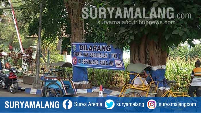 PKL di Kepanjen Malang Masih Bandel, Ini yang Dilakukan Satpol PP