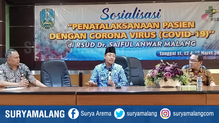 RSUD Kota Malang Bisa Dijadikan RS Khusus Pasien Covid-19, Pasien ODP di RSSA Terus Meningkat