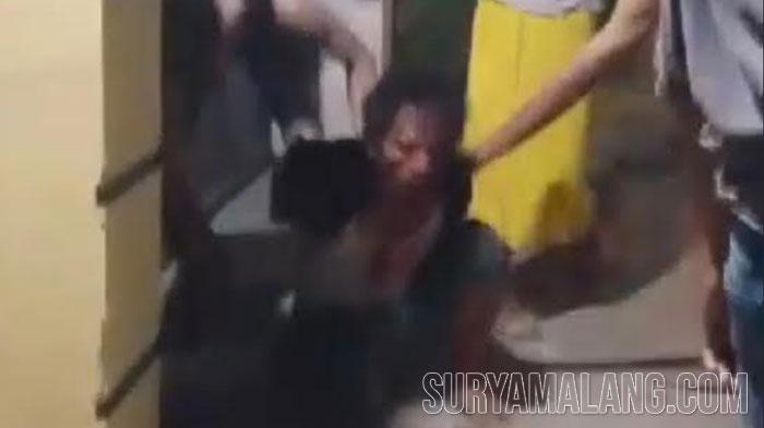 Maling Motor Babak Belur, 2 Temannya Kabur saat Tepergok di Desa Widoro, Probolinggo