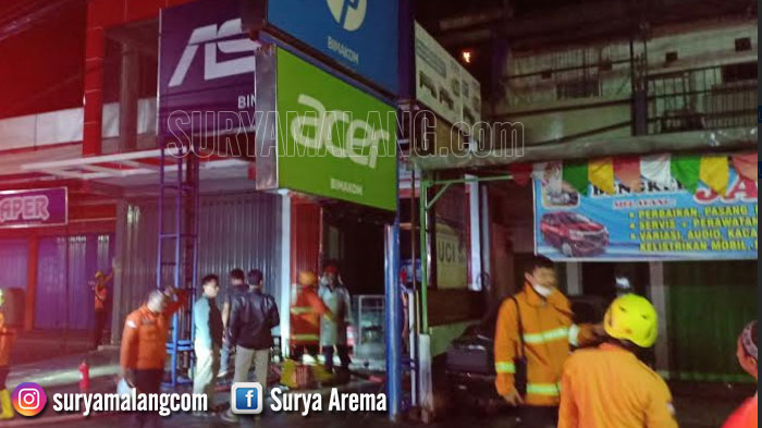 Toko Komputer di Kota Madiun Terbakar, Kerugian Mencapai Ratusan Juta