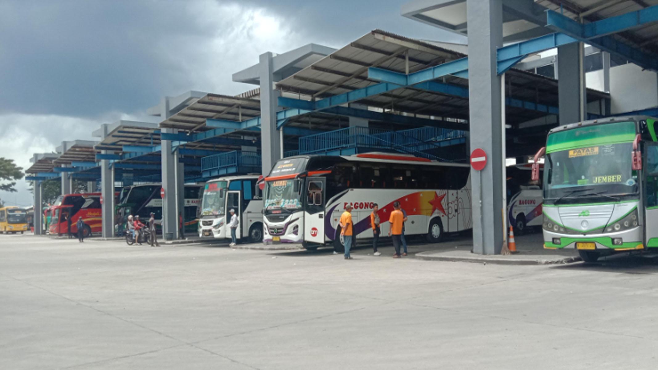 Puncak Arus Mudik Lebaran 2025 di Terminal Arjosari Malang Sudah Lewat, Terpantau Lengang H-1