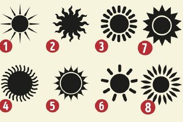 Tes Kepribadian - Gambar Matahari yang Kamu Pilih akan Mengungkap Kepribadianmu