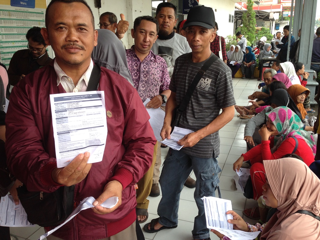 Mudik Gratis Kereta Api Lebaran Di Jatim, Hari Ini Ratusan Pemudik Banjiri Stasiun KA Sejak Pagi