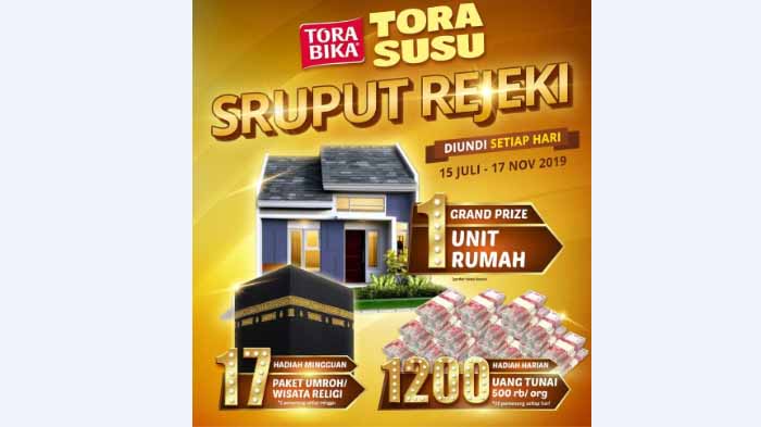 Daftar Pemenang auang Rp 500.000 Undian Sruput Rejeki TORASUSU MALANG Periode 12 Oktober 2019