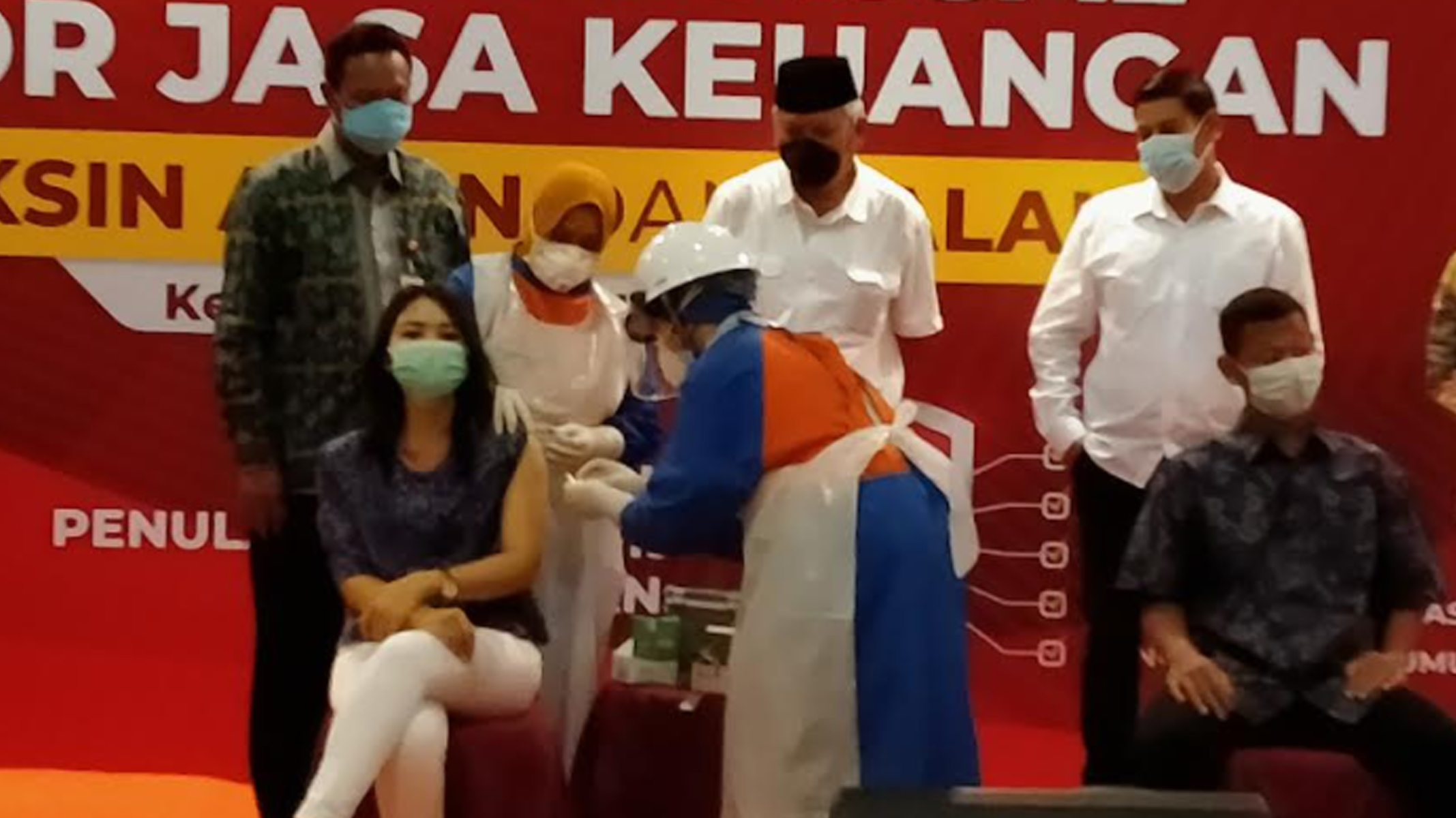 Vaksinasi Covid-19 Massal Insan Perbankan di Kediri Targetkan 2200 Peserta