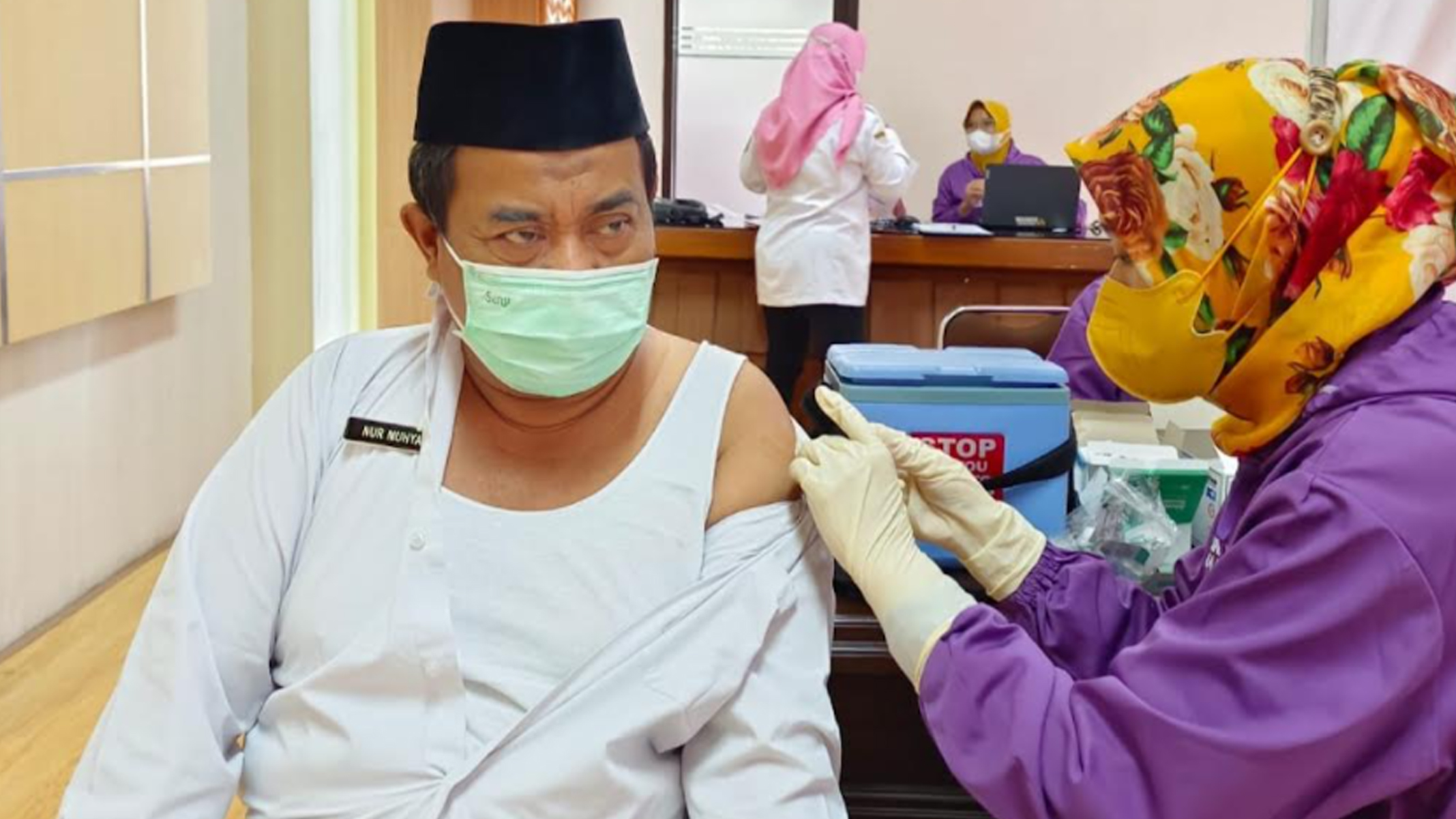 Kota Kediri Mulai Lakukan Vaksinasi Booster Dosis Ketiga