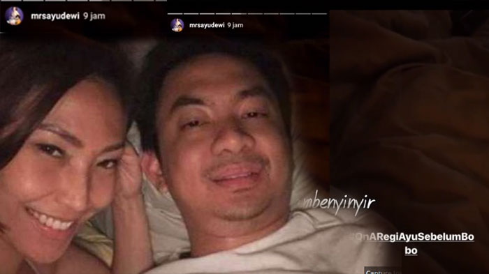 Beredar Video di Atas Ranjang Ayu Dewi & Suami, Netizen Heboh, Padahal Isinya Cuma Begini