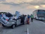 Kronologi Mobil Avanaza Kecelakaan di Tol Trans Jawa Ruas Nganjuk, 1 Orang Tewas dan 2 Orang Terluka