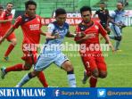 Lawan 10 Pemain, Persela Gagal Taklukan Semen Padang di Stadion Gajayana