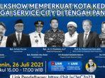 Rayakan Ultah ke-1142 Kota Kediri, Pemkot dan TribunJatim Network Gelar Talkshow Virtual Sore Ini