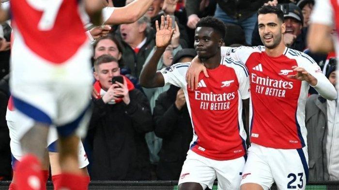 Hasil Liga Inggris: Arsenal Makin Kokoh di Puncak setelah Kalahkan Crystal Palace 1-0