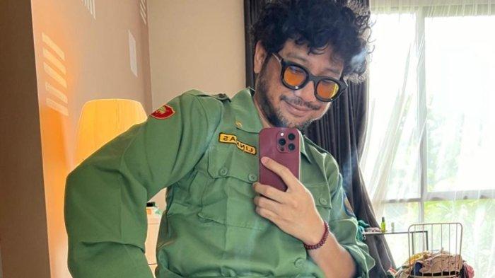 Dituding Hanya Gimmick Pakai Seragam Linmas di TPS Saat Pemungutan Suara, Ini Jawaban Kunto Aji