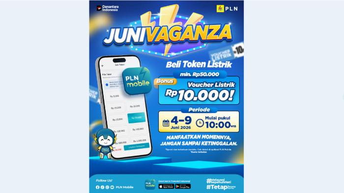 PT PLN (Persero) menghadirkan promo bertajuk JUNIVAGANZA (1)