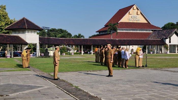 Pemkab Tangerang Gelar Apel Perdana Pasca Lebaran 2024, Andi Ony Minta ASN Langsung Kerja