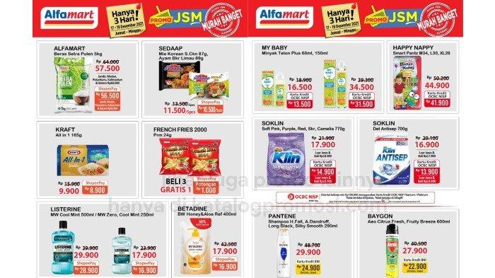 Katalog Promo JSM Alfamart 17-19 Desember, Juga Ada Diskon Hingga 38 Persen untuk Item Tertentu