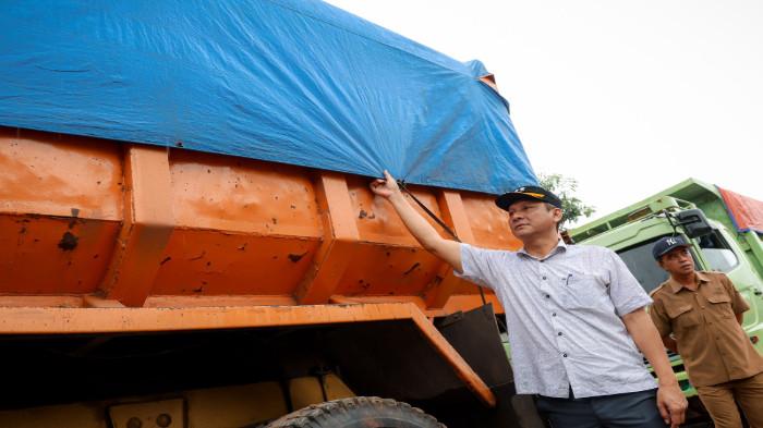 Pemprov Banten Perkuat Posko dan Satgas Pengawasan Aktivitas Truk Tambang di Bojonegara–Puloampel