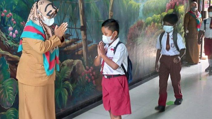 Kembali Masuk Sekolah PTM, Begini Tanggapan Siswa SDN 01 Pasar Baru Kota Tangerang
