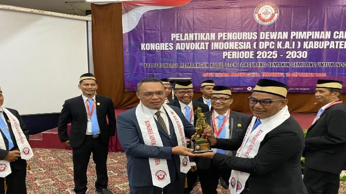 Ketua DPC KAI Kabupaten Tangerang Dilantik, Sukardin Komitmen Tegakkan Keadilan Meski Langit Runtuh