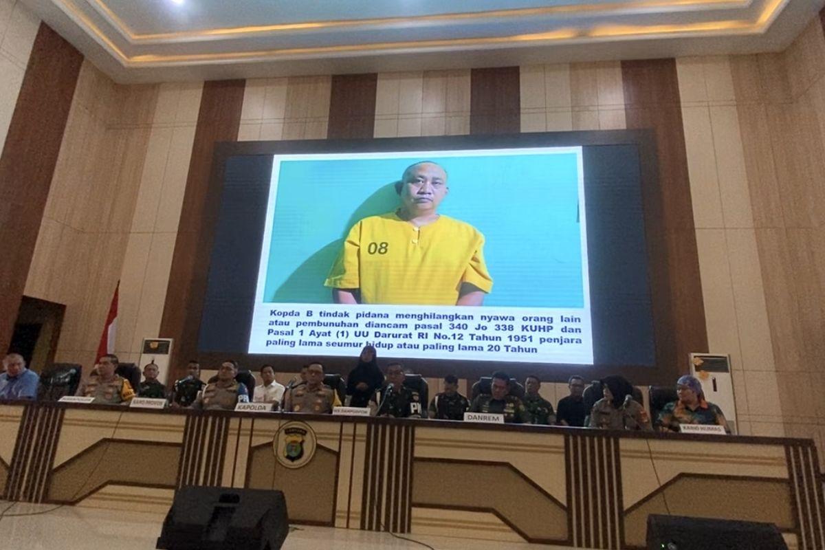 Aipda Petrus Ditembak di Mata oleh Kopda Basarsyah saat Mohon Setop Tembak AKP Lusiyanto