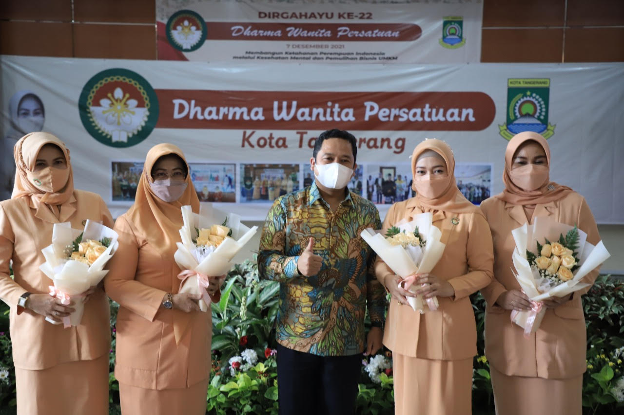HUT DWP Kota Tangerang, Tingkatkan Kesehatan dan Kemandirian Wanita