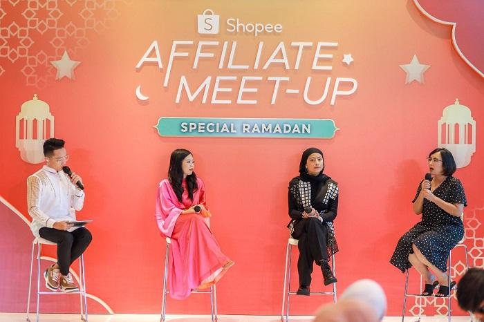 Shopee Hadirkan Affiliate Meet-Up Special Ramadan Bersama Awkarin dan Cici Konten
