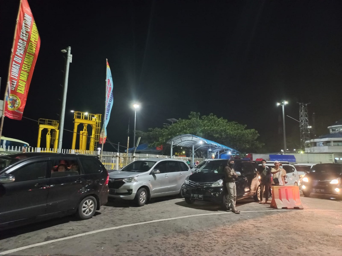 Data PT ASDP, Sudah 21.955 Pemudik yang Menyeberang dari Pelabuhan Merak ke Sumatera