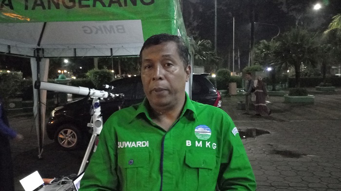 Kota Tangerang Diguyur Hujan, Gerhana Bulan Total tak Bisa Dilihat Secara Kasat Mata