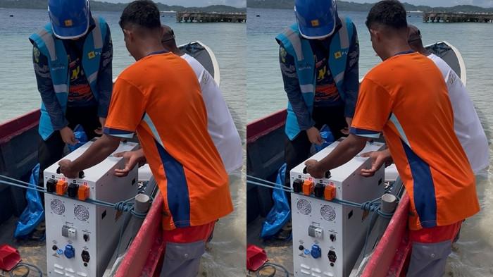 4 sekolah di Kepulauan Sula dapat program SuperSUN dari PLN 01