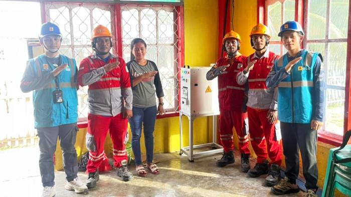 4 sekolah di Kepulauan Sula dapat program SuperSUN dari PLN 02