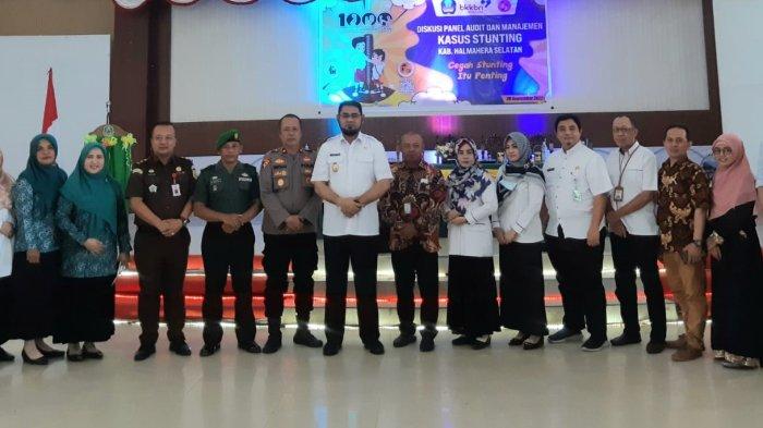 Buka Kegiatan Diskusi Panel Soal Stunting, Wakil Bupati Halmahera Selatan Serukan Sinergitas