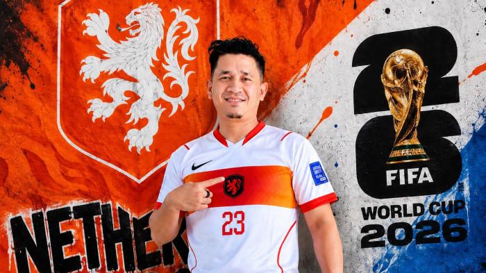 Ketua IKBMA Pulau Taliabu, Adrian Silawane, Jagokan Belanda di Piala Dunia 2026. Foto diunduh dari media sosial Adrian Silawane, Sabtu (6/6/2026).