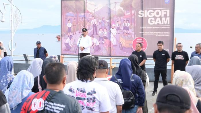 Aksi Sigofi Gam dipimpin Wali Kota Ternate M Tauhid Soleman 01