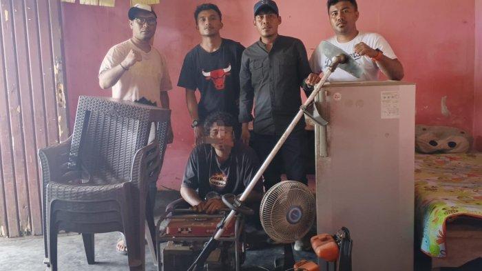 HUKUM: Tim Resmob Polres Halmahera Utara dan Polsek Galala berhasil mengamankan seorang pria berinisial NJ alias Nurman yang nekat melakukan aksi pencurian dengan modus pembobolan rumah, Minggu (3/5/2026)