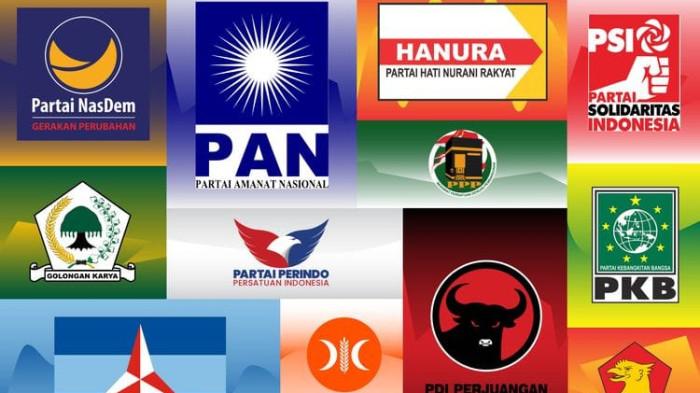 POLITIK: Gambar partai peraih kursi di DPRD Halmahera Selatan 2024
