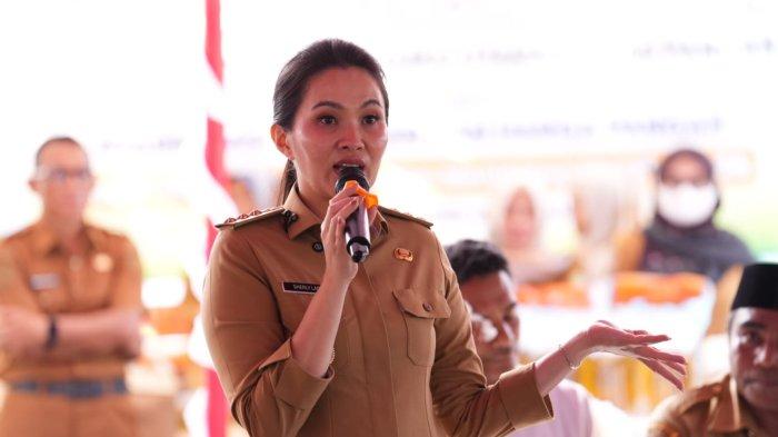 INFRASTRUKTUR: Gubernur Maluku Utara Sherly Laos. Ia targetkan pembangunan jalan di Loloda Utara rampung bertahap hingga 2028