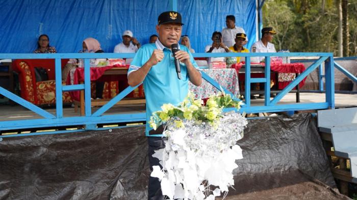 EVENT: Sambutan Wakil Gubernur Maluku Utara Sarbin Sehe usai membuka Gulapapo Cup IV 2026
