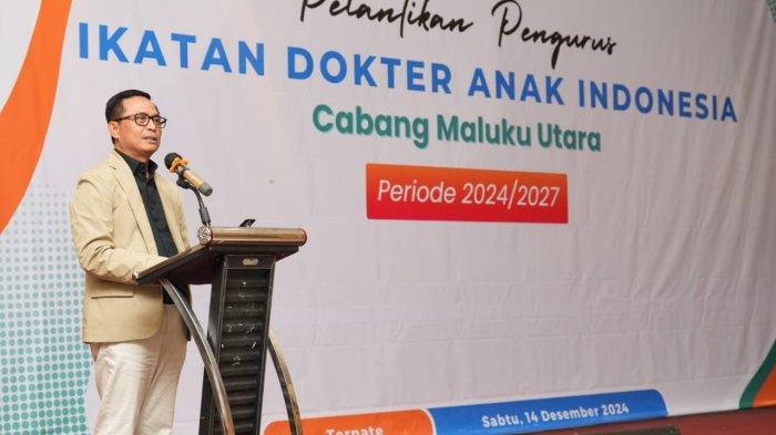 Pj Sekprov Minta IDAI Maluku Utara Fokus Tingkatkan Kesehatan Anak dan Cegah Stunting
