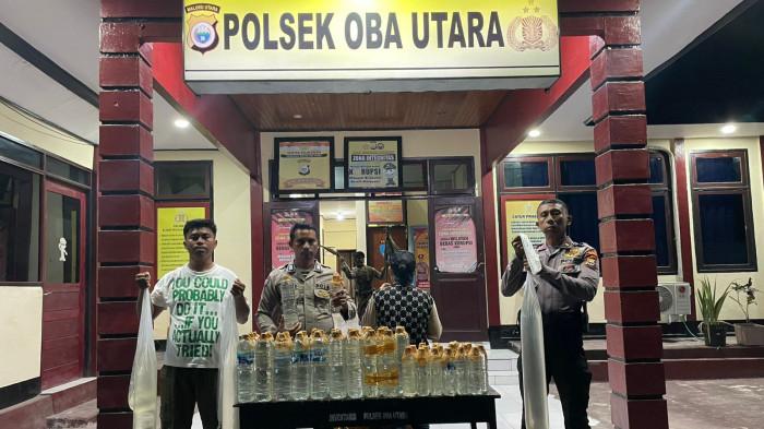 Ibu Rumah Tangga (IRT) bawa miras_tribun2