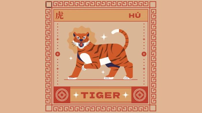 Ilustrasi Shio Macan, diunggah Sabtu (7/2/2025).