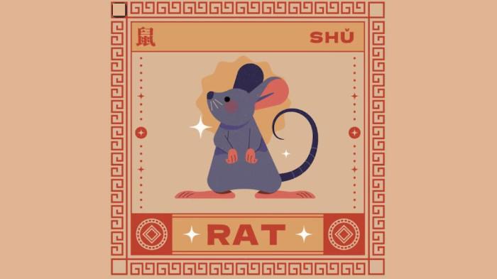 RAMALAN SHIO - Ilustrasi Shio Tikus, diunggah Kamis (5/2/2026).
