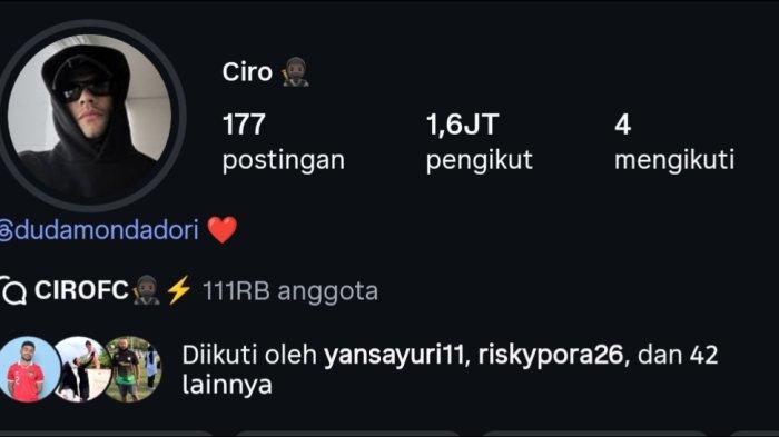 KOMPETISI: Instagram winger Malut United Ciro Alves