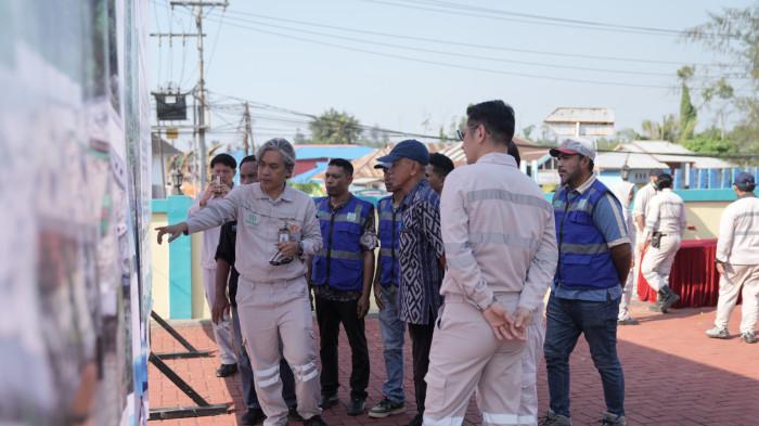 Jaringan air bersih WTP Lelilef, Halmahera Tengah 01