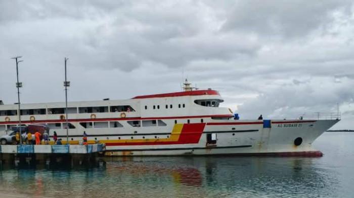 PELAYARAN: KM Al Sudais 21 saat berada di Pelabuhan Lede, Pulau Taliabu