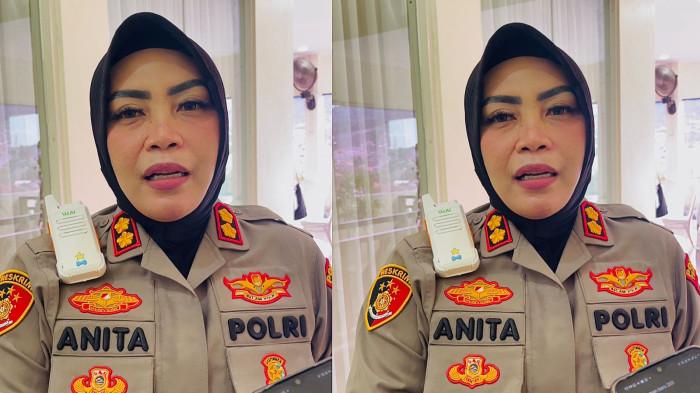 Kapolres Ternate AKBP Anita Ratna Yulianto berbicara tentang pengungkapan aborsi
