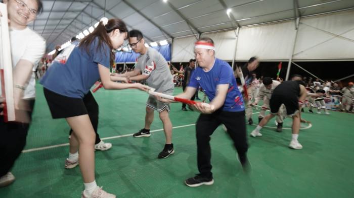 Karyawan China di PT IWIP ikut meriahkan HUT ke 80 RI 02