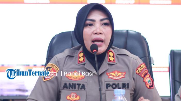 STATEMENT: Kapolres Ternate AKBP Anita Ratna Yulianto pada sebuah kesempatan, Rabu (31/12/2025)